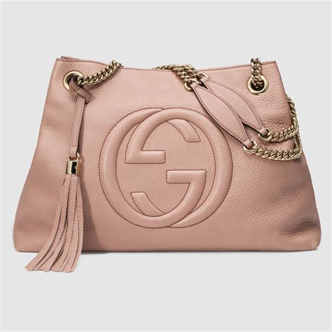 gucci light pink soho bag|gucci soho bag sale.